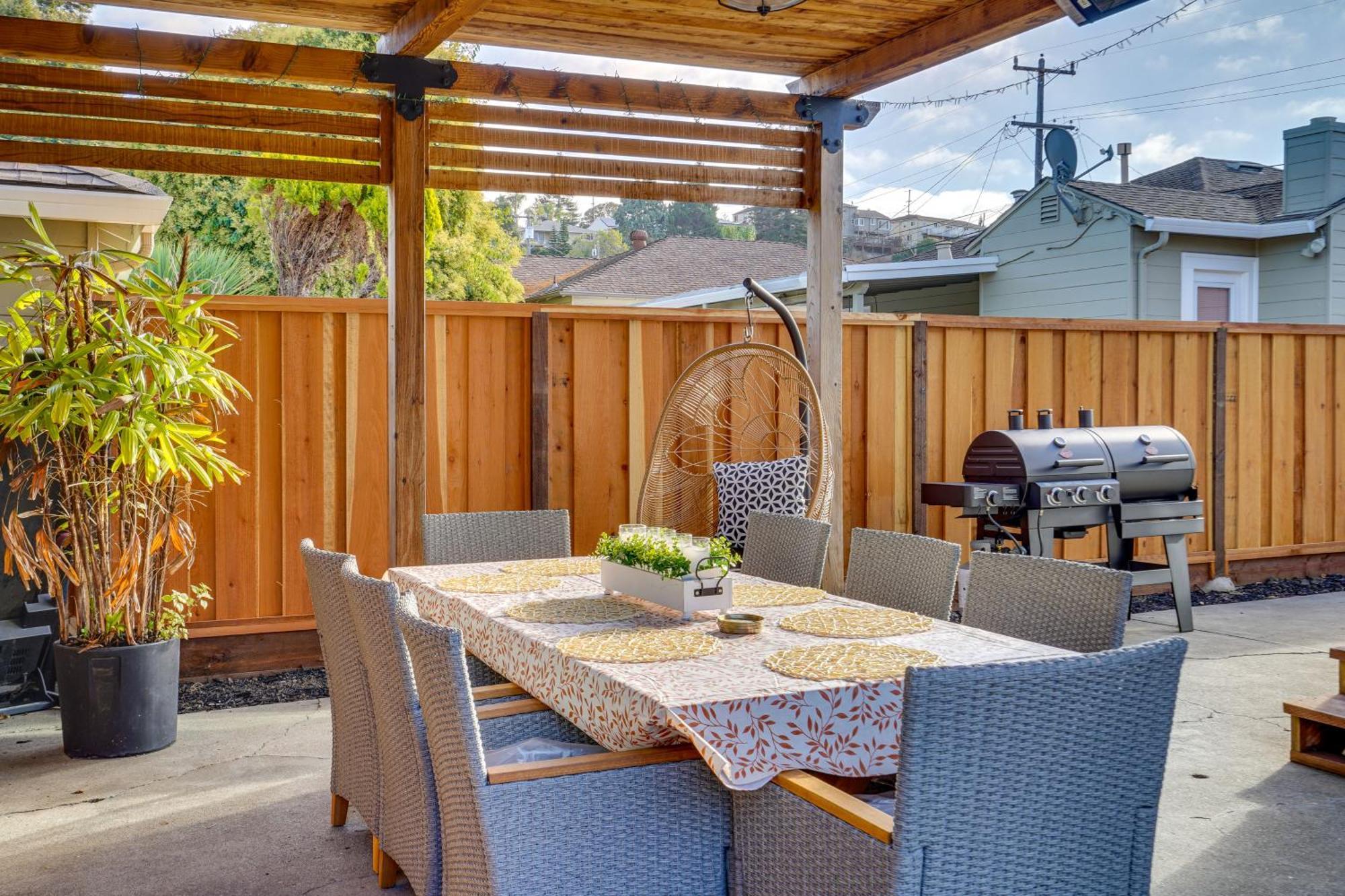 Cozy Bay Area Vacation Rental With Patio Хейуърд Екстериор снимка